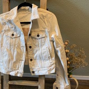 TOMS - off white denim jean jacket